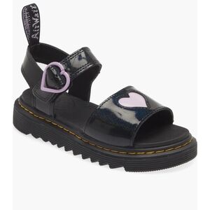 Kids' Marlowe Heart Sandal Dr. Martens